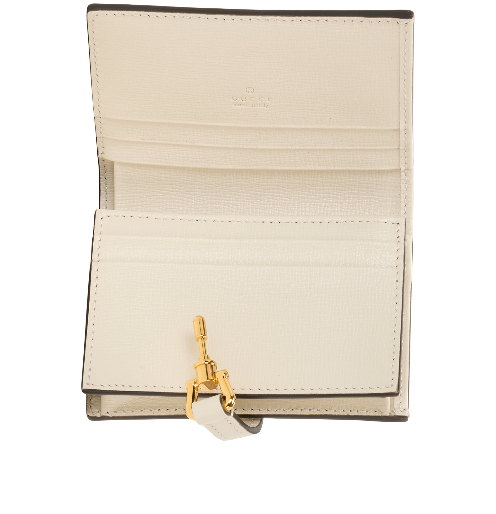 Gucci Jackie 1961 Card Case, &pound;250, Accessories, Beige/White, Canvas, Other view